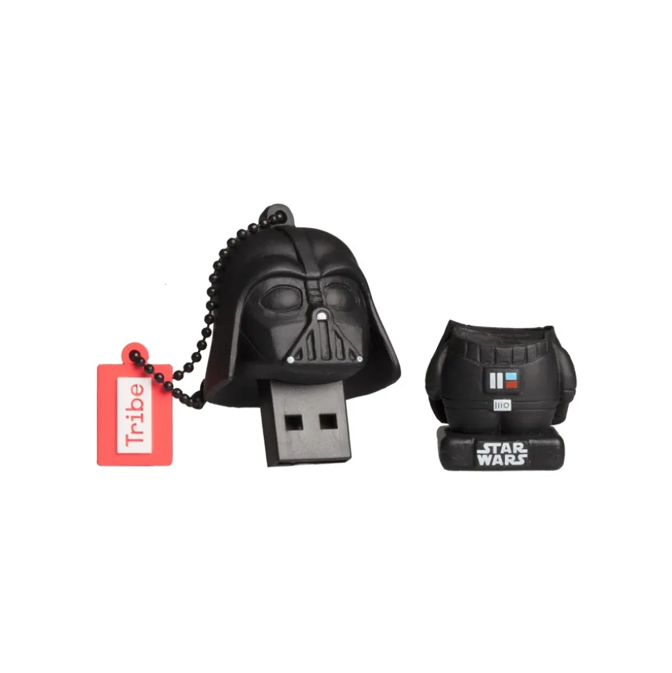 Tribe - Darth Vader - Star Wars - The Last Jedi - USB Flash Drive Memory Stick 16 GB - Pendrive - Data Storage - Flash Drive - Avvenice