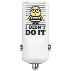 Tribe - Dave - Jail Time - Minions - Car Charger - Fast Car Charge - USB Charger - iPhone, iPad, Tablet, Samsung, Smartphone - Avvenice