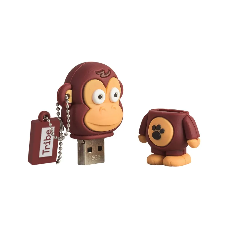 Tribe - Frank The Monkey - The Originals - USB Flash Drive Memory Stick 16 GB - Pendrive - Data Storage - Flash Drive - Avvenice