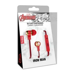 Tribe - Iron Man - Marvel - Earphones with Microphone and Multifunctional Command - Smartphone - Avvenice