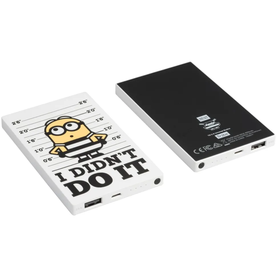 Tribe - Jail Time Dave - Minions - Despicable Me - USB Portable Charger - Power Bank - 4000 mAh - iPhone iPad Tablet Smartphone - Avvenice