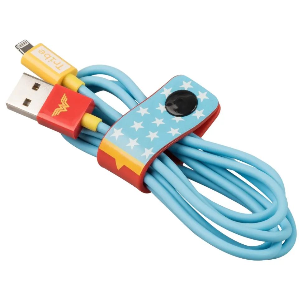 Tribe - Joker - Batman - DC Comics - Lightning USB Cable - Data and Charging Apple, iPhone - MFi Certified - 120 cm - Avvenice