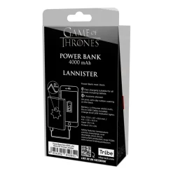 Tribe - Lannister - Game of Thrones - USB Portable Charger - Power Bank - 4000 mAh - iPhone, iPad, Tablet, Smartphone - Avvenice