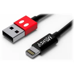 Tribe - Mickey Mouse - Disney - Lightning USB Cable - Data Transmission and Charging for Apple, iPhone - MFi Certified - 120 cm - Avvenice