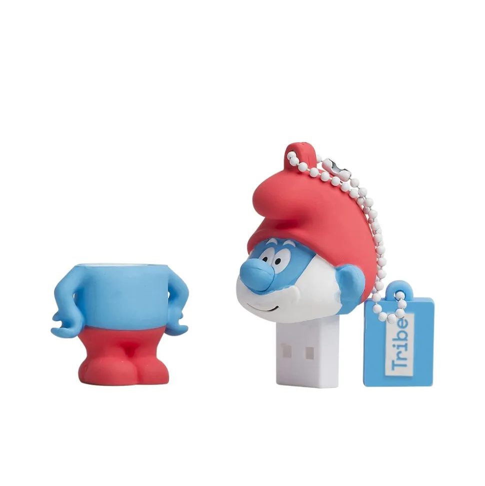 Tribe - Papa Smurf - The Smurfs - USB Flash Drive Memory Stick 8 GB - Pendrive - Data Storage - Flash Drive - Avvenice