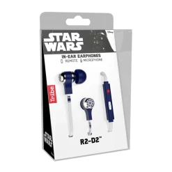 Tribe - R2-D2 - Star Wars - Earphones with Microphone and Multifunctional Command - Smartphone - Avvenice