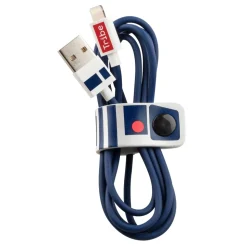 Tribe - R2-D2 - Star Wars - Lightning USB Cable - Data Transmission and Charging for Apple, iPhone - MFi Certified - 120 cm - Avvenice