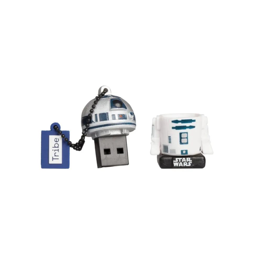 Tribe - R2-D2 - Star Wars - The Last Jedi - USB Flash Drive Memory Stick 16 GB - Pendrive - Data Storage - Flash Drive - Avvenice