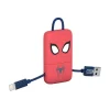 Tribe - Spider-Man - Marvel - Lightning USB Cable - Keychain - Data and Charging for Apple, iPhone - MFi Certified - 22 cm - Avvenice