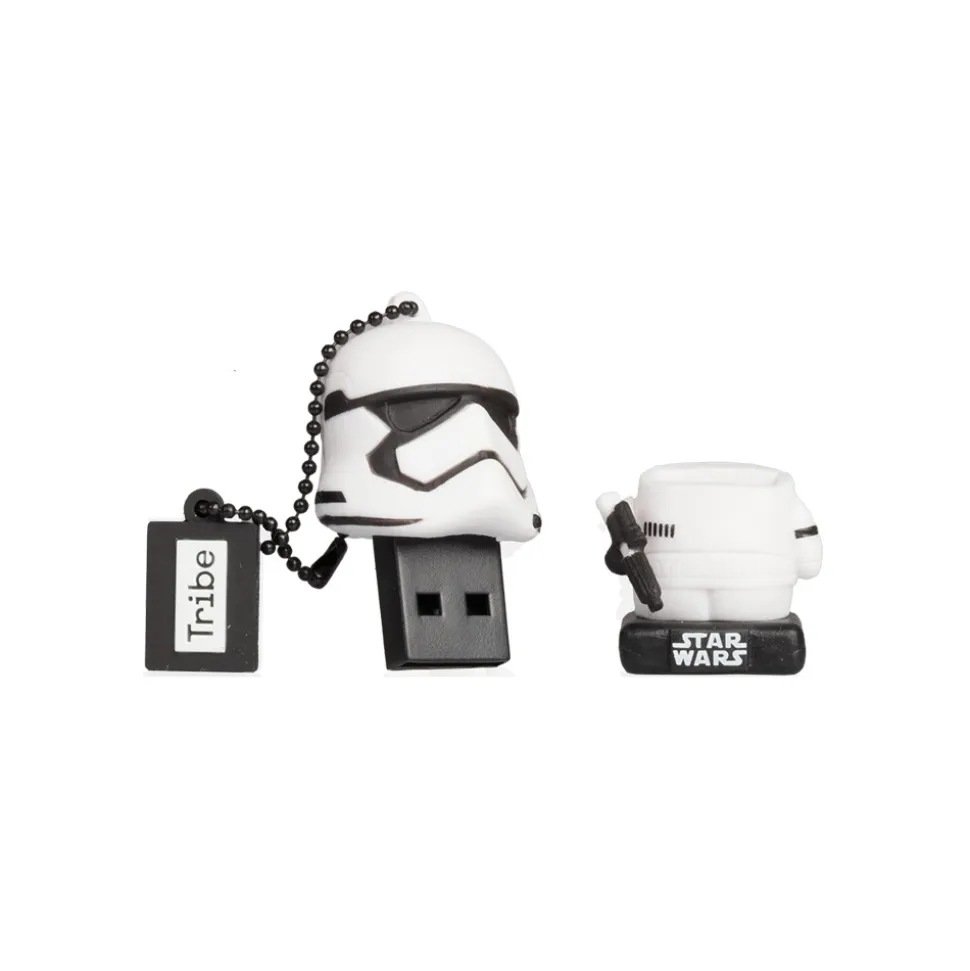 Tribe - Stormtrooper - Star Wars - The Last Jedi - USB Flash Drive Memory Stick 16 GB - Pendrive - Data Storage - Flash Drive - Avvenice