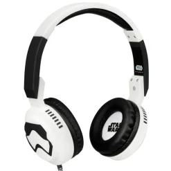 Tribe - Stormtrooper - Star Wars - Episodio VII - Headphones with Foldable Microphone - 3.5 mm Jack - Smartphone, PC, PS4, Xbox - Avvenice