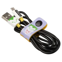 Tribe - Superman - Man of Steel - DC Comics - Micro USB Cable - Data and Charging - Android, Samsung, HTC, Nokia, Sony - 120 cm - Avvenice