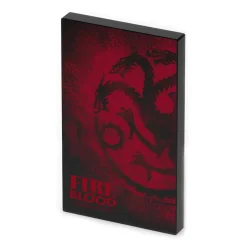 Tribe - Targaryen - Game of Thrones - USB Portable Charger - Power Bank - 4000 mAh - iPhone, iPad, Tablet, Smartphone - Avvenice