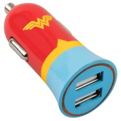 Tribe - Wonder Woman - Universe - DC Comics - Car Charger Double - Fast Car Charge - USB Charger - iPhone iPad Tablet Samsung - Avvenice