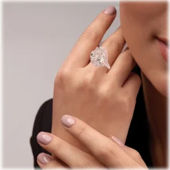 Tsars Collection - Alexandra Motif Liberty Ring - Handmade in Swiss - Luxury Exclusive Collection - Avvenice