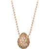 Tsars Collection - Chardonnay 9nine Silver Necklace - Handmade in Swiss - Luxury Exclusive Collection - Avvenice
