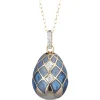 Tsars Collection - Empress Maria Blue Necklace - Handmade in Swiss - Luxury Exclusive Collection - Avvenice