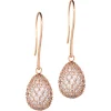Tsars Collection - 9nine 01 Pink Silver Earrings - Handmade in Swiss - Luxury Exclusive Collection - Avvenice