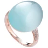 Tsars Collection - Olga Blue Ring - Handmade in Swiss - Luxury Exclusive Collection - Avvenice