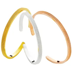 Tsars Collection - Rigid Silver Bracelet 5mm - Handmade in Swiss - Luxury Exclusive Collection - Avvenice