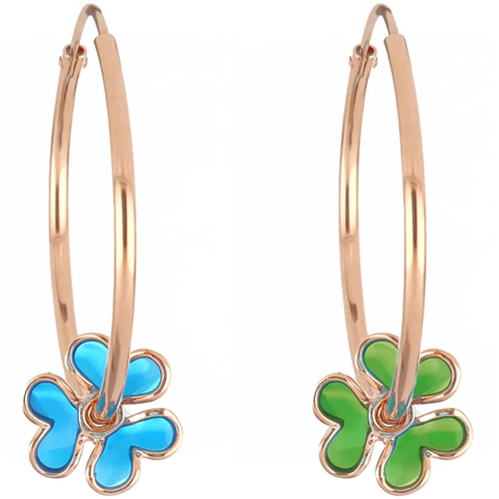 Tsars Collection - Tamara Romantic Garden Earrings - Handmade in Swiss - Luxury Exclusive Collection - Avvenice