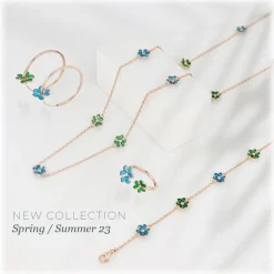 Tsars Collection - Tamara Romantic Garden Earrings - Handmade in Swiss - Luxury Exclusive Collection - Avvenice