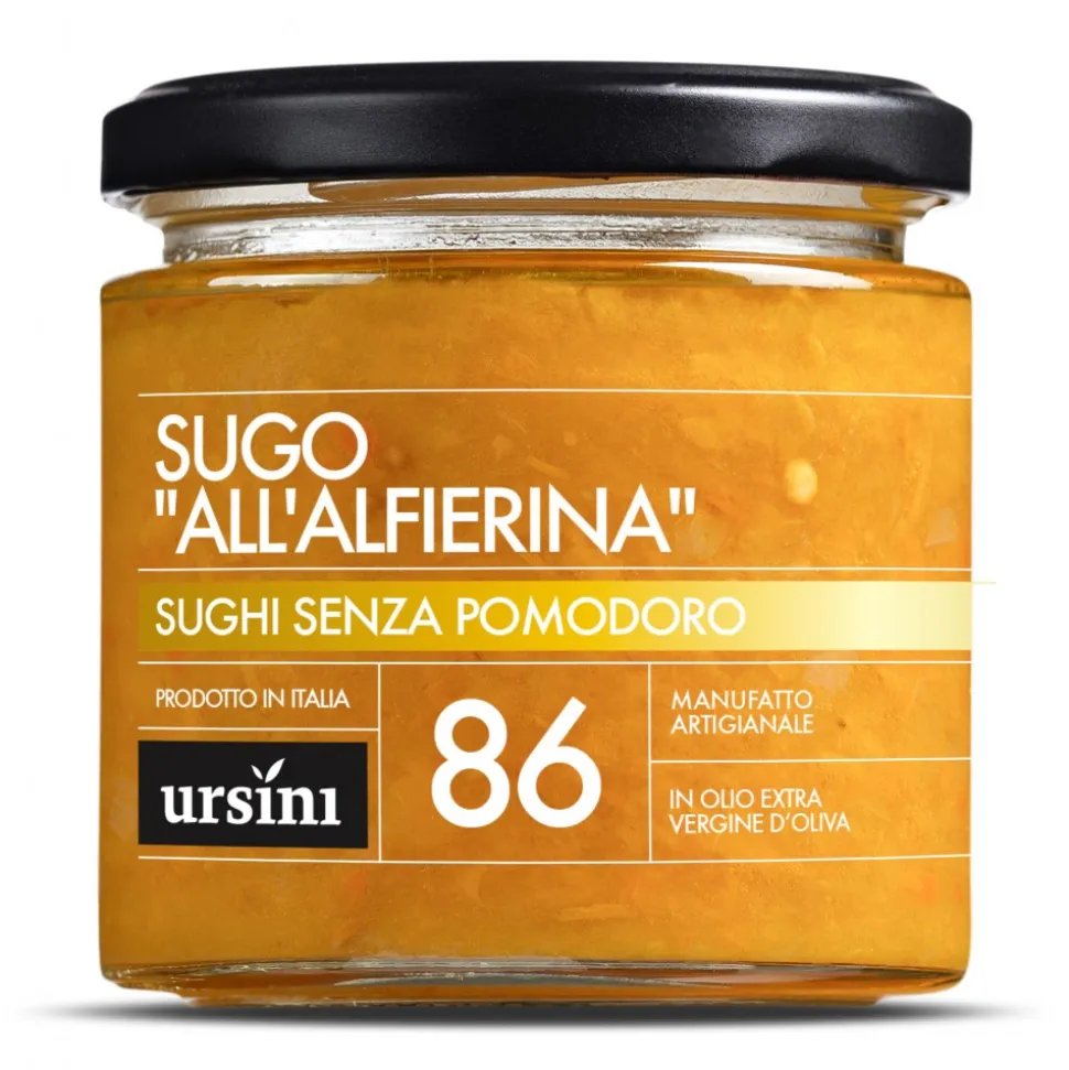 Ursini - Alfierina Sauce - 86 - Without Tomatoes - Sauces - Organic Italian Extra Virgin Olive Oil - Avvenice