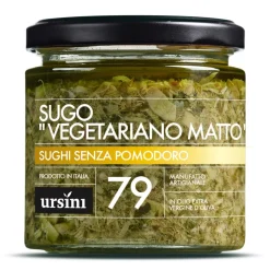 Ursini - "Vegetariano Matto"  Sauce - 79 - Without Tomatoes - Sauces - Organic Italian Extra Virgin Olive Oil - Avvenice