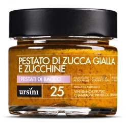 Ursini - Yellow Pumpkin and Zucchini Pestato - 25 - Pestati di Bacco® - Organic Italian Extra Virgin Olive Oil - Avvenice
