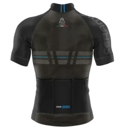 Vardena - Cut Line - Black - Carbon Ceramic Jersey - New Collection - Made in Italy - Luxury High Quality - Avvenice
