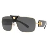 Versace - Baroque Sunglasses - Black Onul - Sunglasses - Versace Eyewear - Avvenice