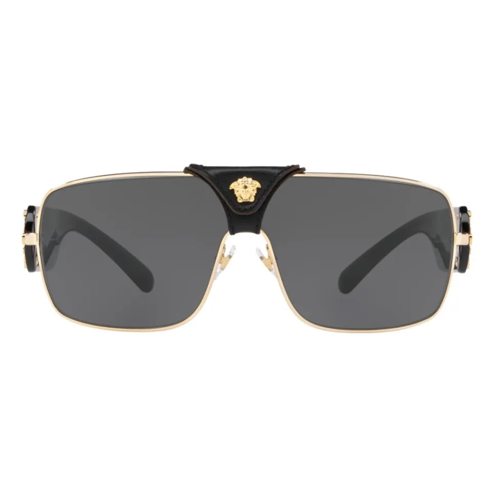 Versace - Baroque Sunglasses - Black Onul - Sunglasses - Versace Eyewear - Avvenice