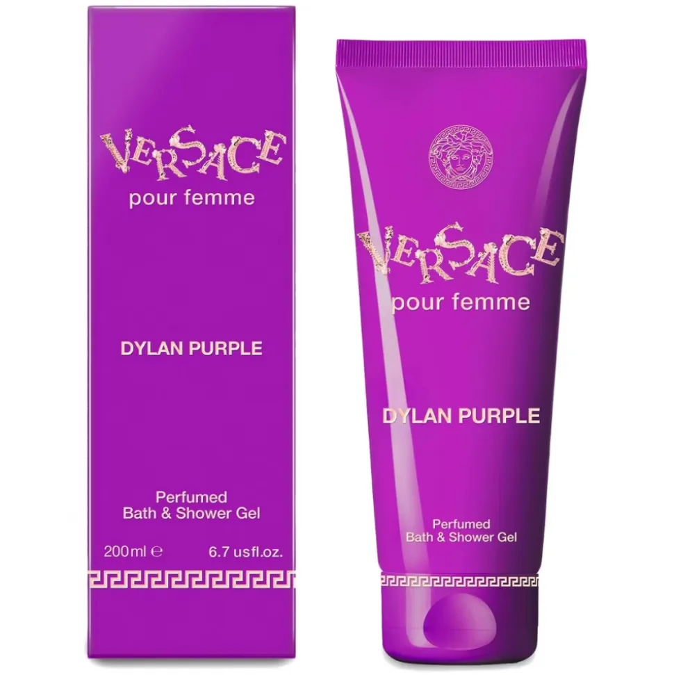 Versace - Dylan Purple Shower Gel - Exclusive Collection - Luxury Fragrance - 200 ml - Avvenice