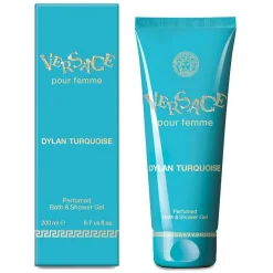 Versace - Dylan Turquoise Shower Gel - Exclusive Collection - Luxury Fragrance - 200 ml - Avvenice