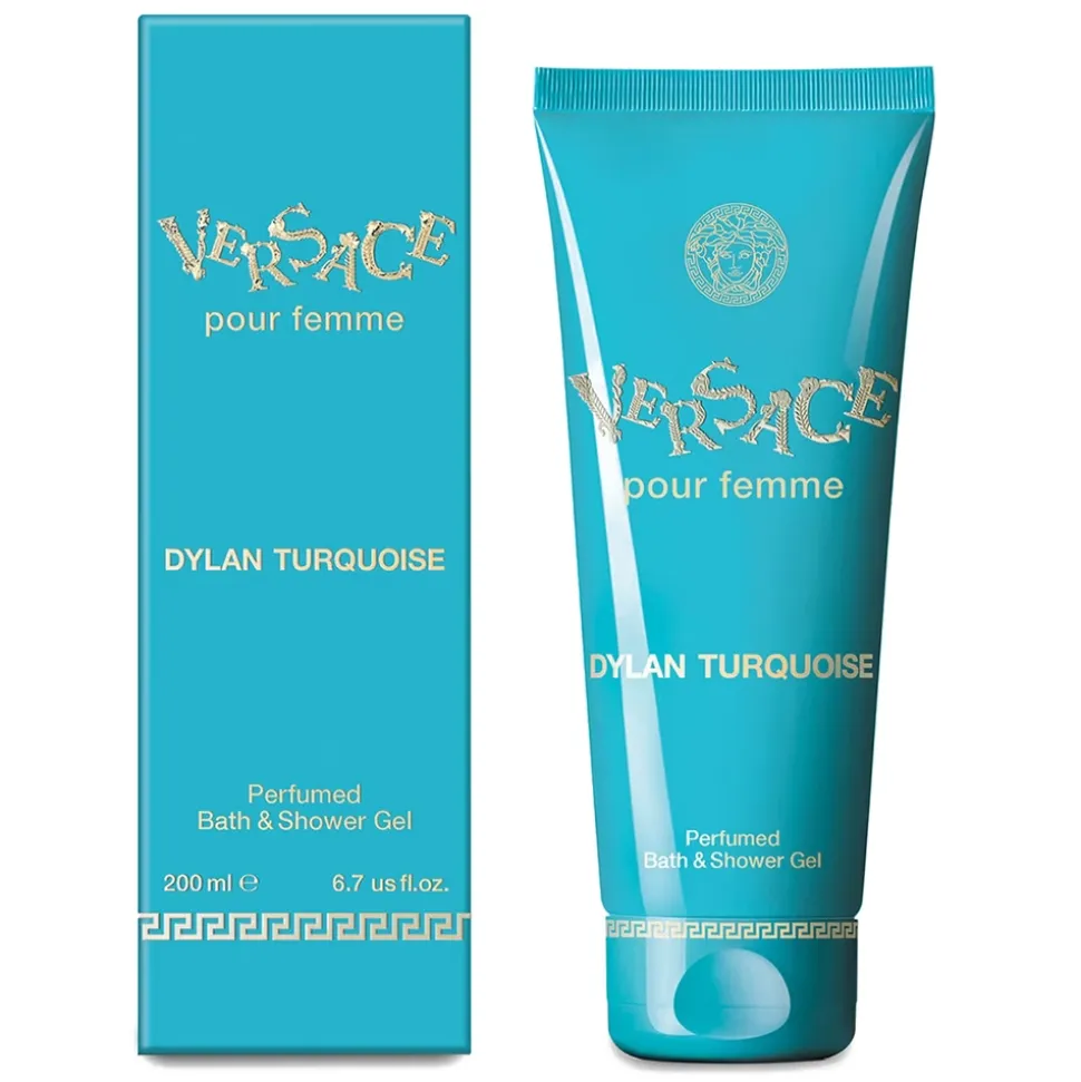 Versace - Dylan Turquoise Shower Gel - Exclusive Collection - Luxury Fragrance - 200 ml - Avvenice