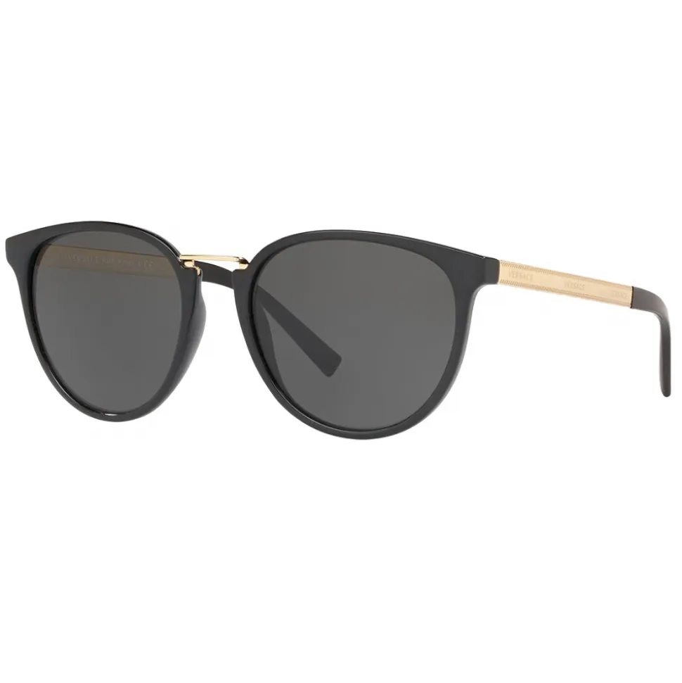 Versace - Logomania Sunglasses Versace - Black - Sunglasses - Versace Eyewear - Avvenice