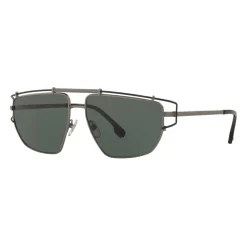 Versace - Medusa Greek Wire Sunglasses - Silver - Sunglasses - Versace Eyewear - Avvenice