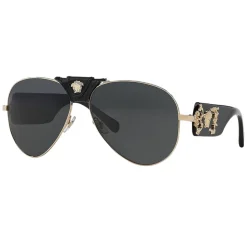 Versace - Sunglasses Baroque - Black - Sunglasses - Versace Eyewear - Avvenice