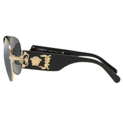 Versace - Sunglasses Baroque Pilot - Black - Sunglasses - Versace Eyewear - Avvenice