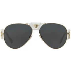 Versace - Sunglasses Baroque - White - Sunglasses - Versace Eyewear - Avvenice