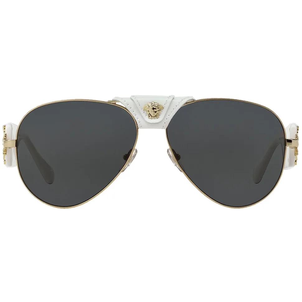 Versace - Sunglasses Baroque - White - Sunglasses - Versace Eyewear - Avvenice