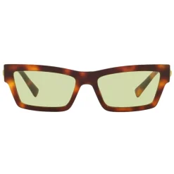 Versace - Sunglasses Cat Eye Medusa Ares Stud - Havana Onul - Sunglasses - Versace Eyewear - Avvenice