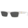 Versace - Sunglasses Cat Eye Medusa Ares Stud - White Onul - Sunglasses - Versace Eyewear - Avvenice