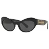Versace - Sunglasses Cat Eye Medusa Leaves - Black Onul - Sunglasses - Versace Eyewear - Avvenice