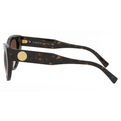 Versace - Sunglasses Cat-Eye Medusa Crystal - Havana - Sunglasses - Versace Eyewear - Avvenice