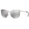 Versace - Sunglasses Cut-Grecamania Visor - Silver - Sunglasses - Versace Eyewear - Avvenice
