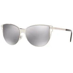 Versace - Sunglasses Cut-Grecamania Visor - Silver - Sunglasses - Versace Eyewear - Avvenice
