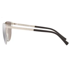 Versace - Sunglasses Cut-Grecamania Visor - Silver - Sunglasses - Versace Eyewear - Avvenice
