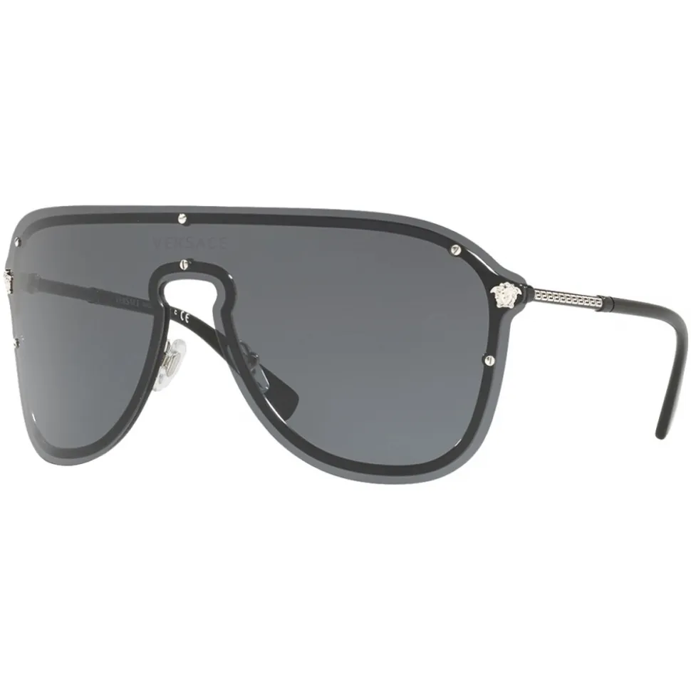Versace - Sunglasses Frenergy Visor - Gray - Sunglasses - Versace Eyewear - Avvenice