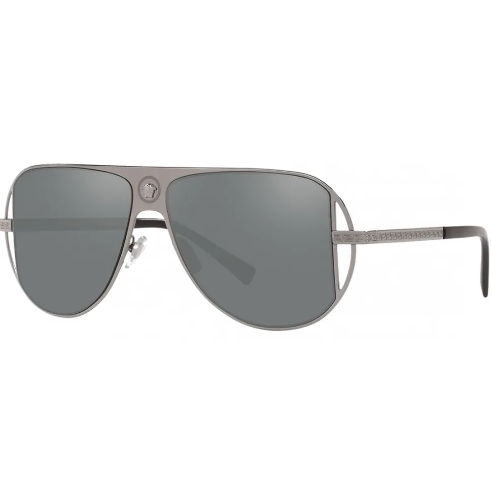 Versace - Sunglasses Grecamania Pilot - Grey - Sunglasses - Versace Eyewear - Avvenice